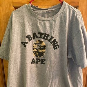 A Bathing Ape shirt camo